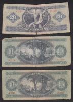 1930-1980. 100P + 10Ft (3x) + 20Ft (4x) T:II,III,IV