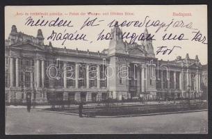 Budapest V. Áru és értéktőzsde palota, kiadja Divald Károly
