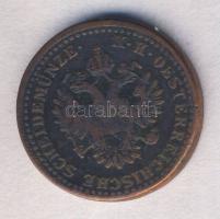 Ausztria/magyar verdejel 1851G 2Kr T:3 ü