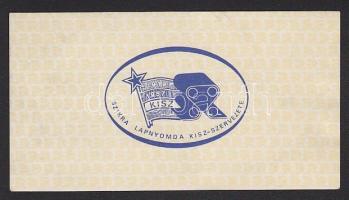 DN Szikra Lapnyomda törvénytelen fizetőeszköze - 1 "Szikrácska" T:I