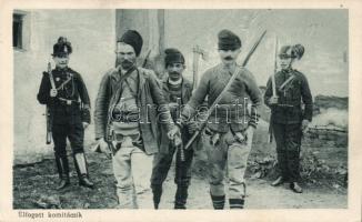 Bulgarian freedom-fighters (komitácsik) caught by gendarmerie officers