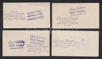 10 Mark, 20 Mark, 50 Mark, 100 Mark játékpénz T:II