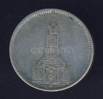 Németország 1934A. 5M "Garnisonkirche" Ag T:2
