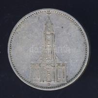 Németország 1935D. 5M "Garnisonkirche" Ag T:2/2-