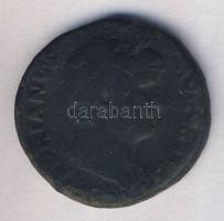 Római Császárság HADRIANUS 117-138. ".... / SC" Sestertius T:3-/4