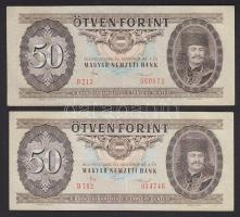 1983. 50Ft (2x) T:II + 1986. 50Ft (2x) T:II+,II + 2004. 1000Ft "DB" T:III