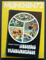 2 db képes sport könyv München 1972, Labdarúgó VB-k