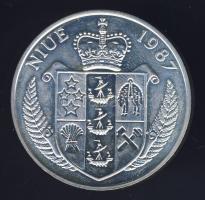 Niue 1987. 50$ Ag "Steffi Graf" T:PP