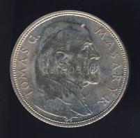 Csehszlovákia 1928. 10K Ag "10 éves a függetlenség-Masaryk" T:1/2