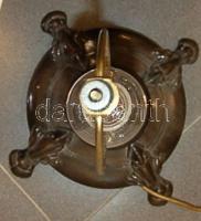 Nagyméretű Tiffany lámpa / Large Tiffany lamp 70 cm magas