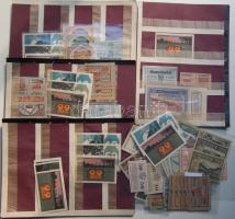 Ausztria 1918-1921 közel 170 darabos szükségpénz gyűjtemény, komplett sorozatokkal, nagyészt UNC minőség / Extensive collection of Austrian Notgeld cca 170 pcs