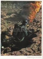 Military WWI flamethrower