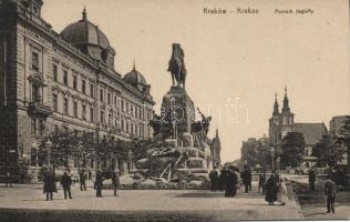 Kraków Jagello statue