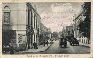 Kalisz Breslau street in 1914 (EK)