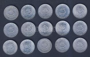 1948-71. 15klf évszámú 5f T:2,3