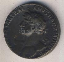 Római Császárság HADRIANUS 117-138. "PON MAX TR POT COS III" Sestertius T:2 hamis emlékérem!