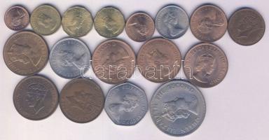 Jersey 1945-1971. 17klf pénzérme T:2,3