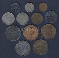 Svédország 1901. 5ö Br, 1924. 50ö!, 1934-1957. 1ö 82x), 2ö (2x), 5ö (4x), 25ö, 50ö T:3