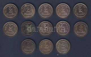 1926-40(kivéve 1932,33). 2f Br (13x) T:1,2,2-,3