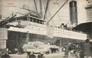 Fiume the Caronia immigration ship