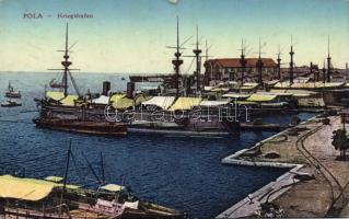 Pola military marine station (small tear)