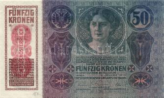 1914. 50K "Deutschösterreich" felülbélyegzéssel T:I