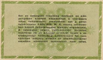 1946. 10000AP (2x) egyik sorszámozott, másik sorszám nélküli, v.j. papíron + 1946. 50000AP (2x) v.j....