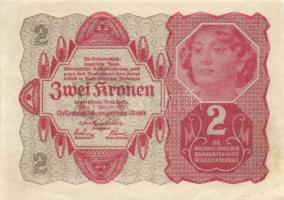 1912. 100K piros "Magyarország" körbélyegzővel T:IV + Ausztria 1922. 2K T:I- + 1930. 100P ...