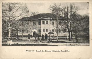 Belgrade Prince Milos castle in Topcider (EK)