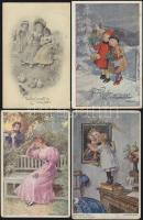 KRÄNZLE: 30 szignós művészlap / 30 artist signed postcards