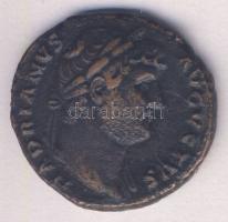 Római Császárság HADRIANUS 117-138. "SALVS AVGVSTI SC COS III/ Álló Salus" As T:2/3+