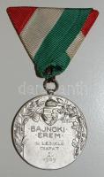 1925. "Magyar Főiskolai Sportegyletek Egyesülése-Bajnoki érem" fém díjérem szalaggal a sí ...