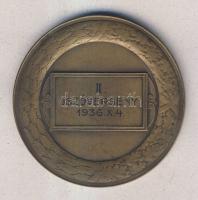 1911-1931. Pesti Magyar Kereskedelmi Bank T.S.E. Br díjérem szign. Ligeti Miklós T:2