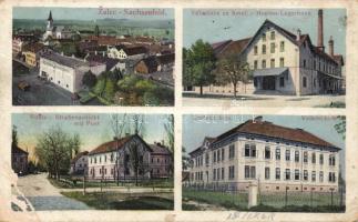 Zalec with Brewery and hop storehouse (wet damage)