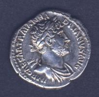 Római Császárság HADRIANUS 117-138. "P M TR P COS III / SAL AVG" Denar Ag T:2/3+ ph.