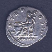 Római Császárság HADRIANUS 117-138. "P M TR P COS III / SAL AVG" Denar Ag T:2/3+ ph