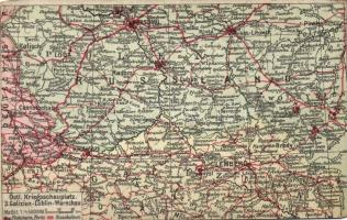 WWI Galicia map