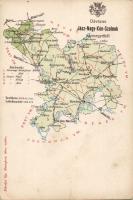 Jász-Nagykun-Szolnok County map