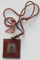 1936 "Erdélyi Szépmíves Céh" zománcozott, szögletes Br emlékérem T:2