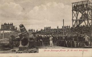 Military WWI 24 cm cannon