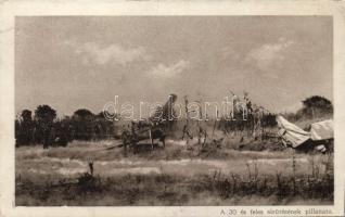 Shooting a 30.5 cm cannon (EB)