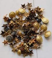 kb 20 dkg katonai, rendőr, munkásőr és egyéb fegyveres testületek tagjainak gombjai