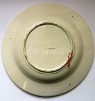 4db háború elötti fajansz tányérkák Gránit jelzéssel ellátva, különféle méretben és állapotban + ~19...