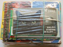 314 db egylapos és 17 db kétlapos klf kártyanaptár (1971-2008)