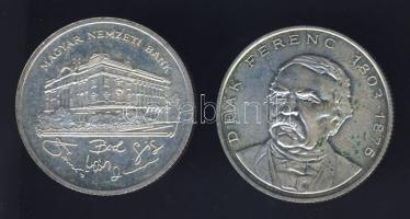 1992. 200Ft "MNB" Ag T:1 + 1994. 200Ft "Deák" Ag T:1/2