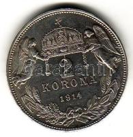 1914 2K ezüst T:1/2 R!