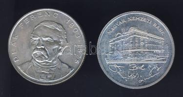 1992. 200Ft "MNB" Ag T:1 + 1994. 200Ft "Deák" Ag T:2