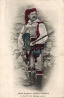 Traditional Croatian warrior gown