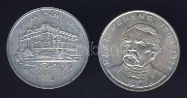 1992. 200Ft "MNB" Ag T:1/2 + 1994. 200Ft "Deák" Ag T:1/2