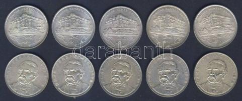 1993-94. 200Ft Ag "Deák" + "MNB" (10x) T:vegyes